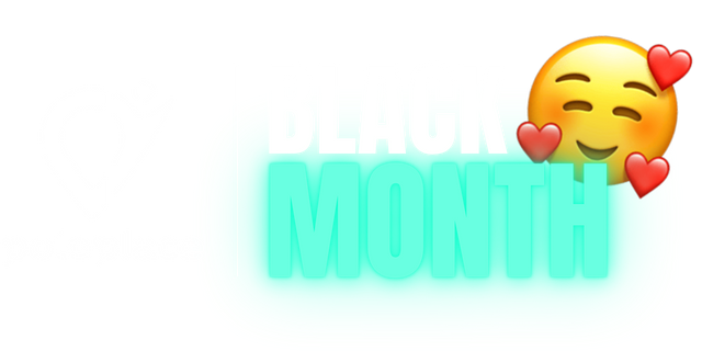 black-month-badge